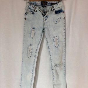 Lucky Brand Jeans Slim Distressed Sz10